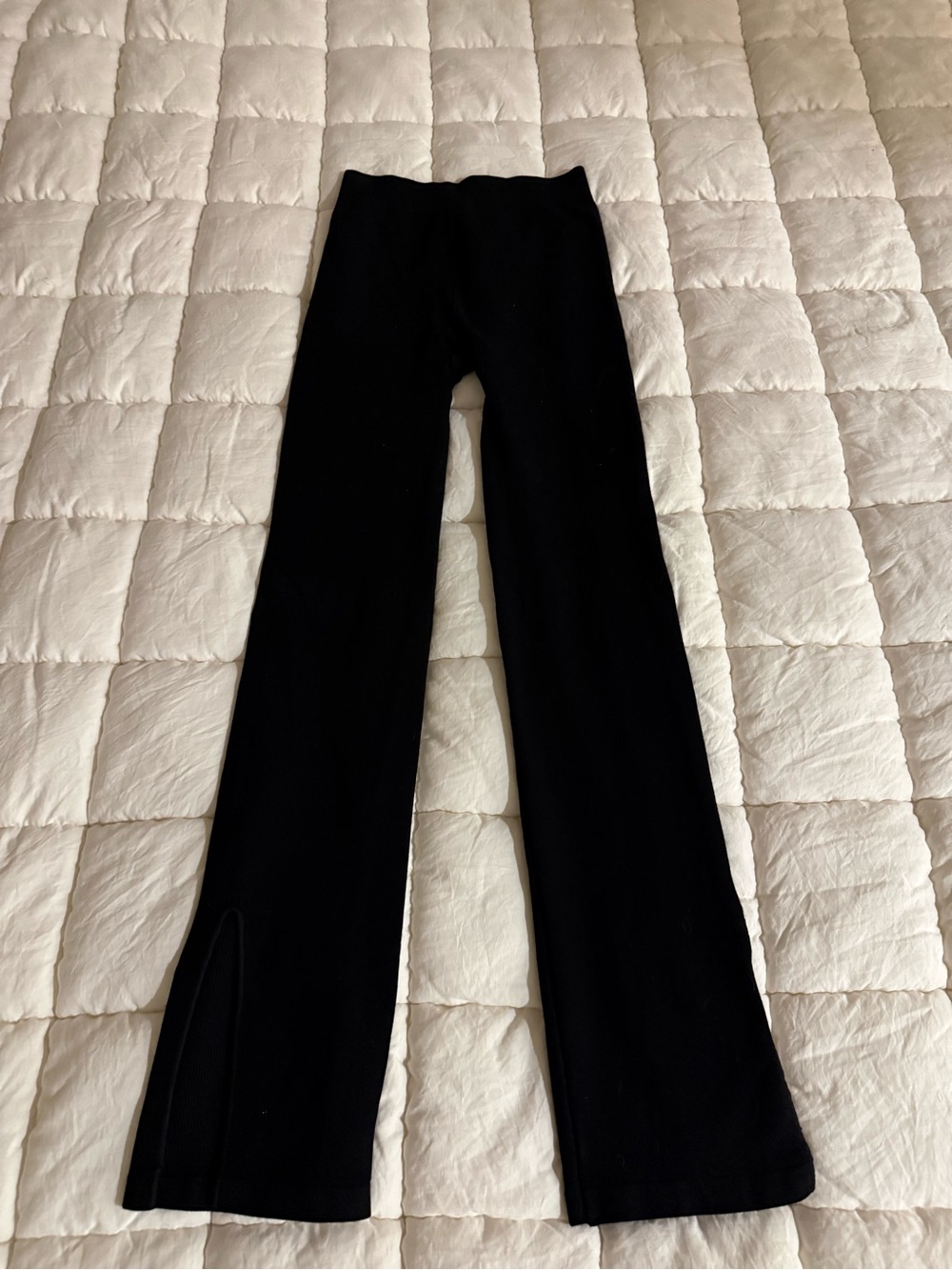 Abercrombie & Fitch Black Flared Leggings